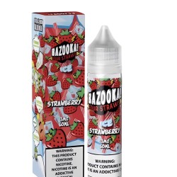 بازوكا فراولة ايس 60 مل