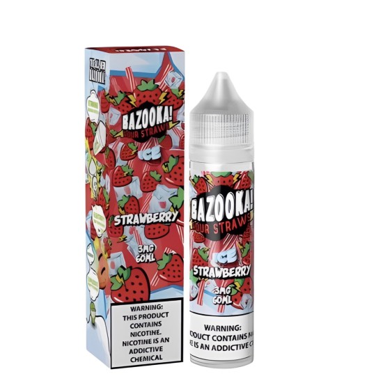 بازوكا فراولة ايس 60 مل