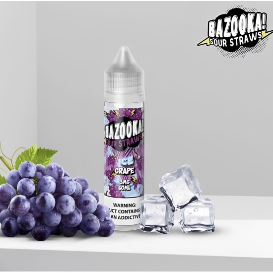 بازوكا عنب ايس 60 مل