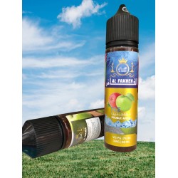 الفاخر تفاحتين ايس شيشة 60 مل