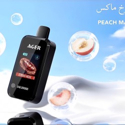  AGER SQ 20000 Puffs Peach Max