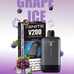 سحبة اجنايت الجاهزة v200 الترا سلم 20000 بف عنب ايس