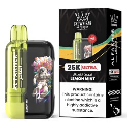 سحبة الفاخر الترا الجاهزة 25000 بف ليمون نعناع