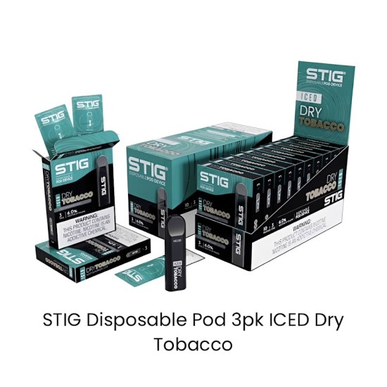 سحبة ستيج دراي توباكو ايس الجاهزة