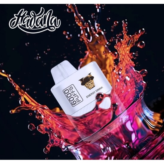 سحبة هوانا ايسكو بار الجاهزة 6000 بف مشروب الطاقة