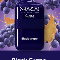 سحبة مزاج كيوب الجاهزة 6000 بف عنب اسود