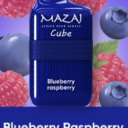 سحبة مزاج كيوب الجاهزة 6000 بف مكس التوت