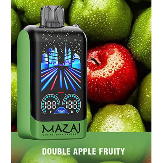 سحبة مزاج كيرف الجاهزة 24000 بف تفاحتين فروتي