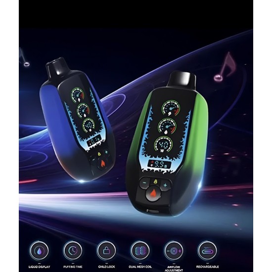 سحبة مزاج اس اس SS الجاهزة 20000 بف عنب اسود