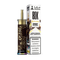 شيشة مزايا ديب كلاود الجاهزة 80000 بف ليمون باشن فروت جريب فروت