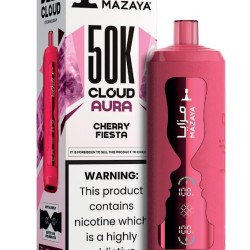 شيشة مزايا كلاود اورا الجاهزة 50000 بف شيري فيستا