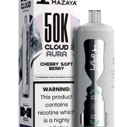 شيشة مزايا كلاود اورا الجاهزة 50000 بف شيري سوفت بيري