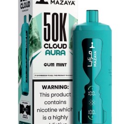 شيشة مزايا كلاود اورا الجاهزة 50000 بف جم مينت