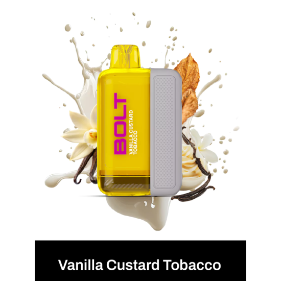 سحبة ناستي بولت 50000 بف فانيلا كاسترد توباكو