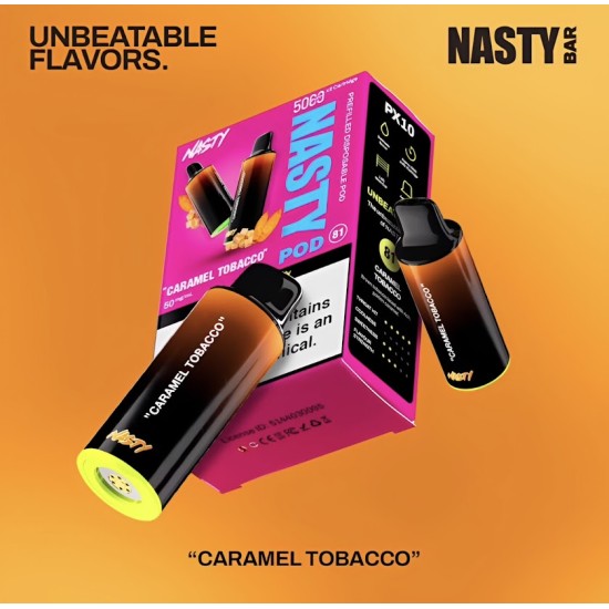 بود ناستي 5000 بف كراميل توباكو