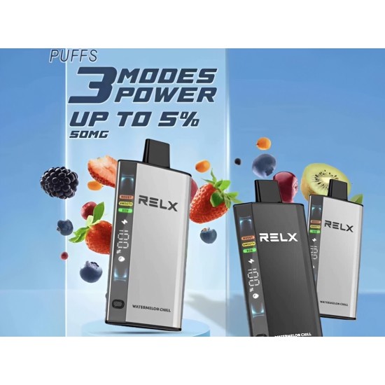 سحبة ريلكس ايس الجاهزة 20000 بف فراولة بطيخ