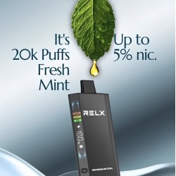 سحبة ريلكس ايس الجاهزة 20000 بف نعناع منعش