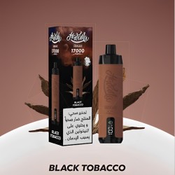 شيشة هوانا اوكا الجاهزة 17000 بف بلاك توباكو