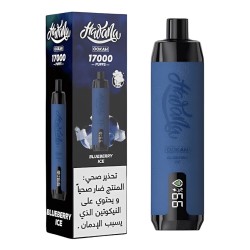 شيشة هوانا اوكا الجاهزة 17000 بف بلوبيري ايس