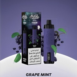 شيشة هوانا اوكا الجاهزة 17000 بف عنب نعناع