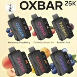 بود اوكس بار سفوب شيشة 25000 بف باشن فروت