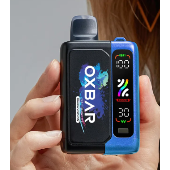 جهاز بطارية اوكس بار مشغل بودات شيشة سفوب 25000 بف