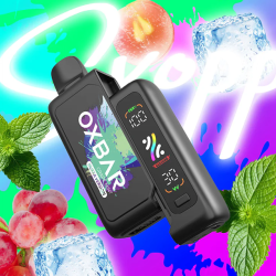 بود اوكس بار سفوب شيشة 25000 بف عنب نعناع 