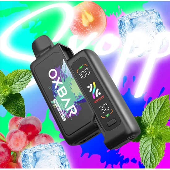 بود اوكس بار سفوب شيشة 25000 بف عنب نعناع