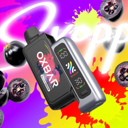 بود اوكس بار سفوب شيشة 25000 بف عنب اسود