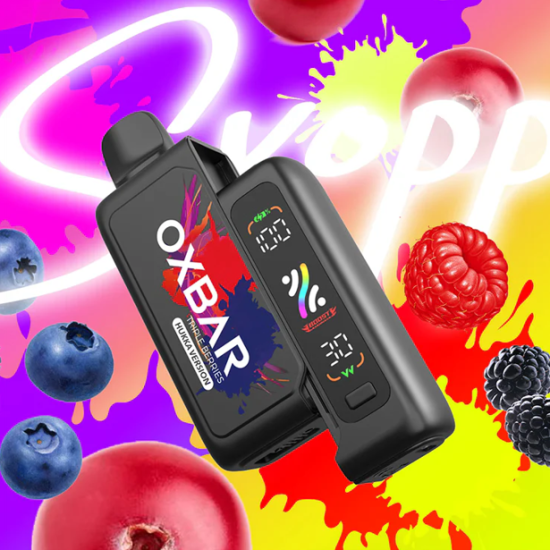 بود اوكس بار سفوب شيشة 25000 بف تريبل توت