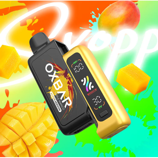 بود اوكس بار سفوب شيشة 25000 بف تريبل مانجو