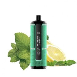 شيشة الفاخر هايبر ماكس الجاهزة 15000 بف ليمون لايم 