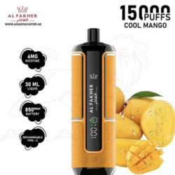 شيشة الفاخر هايبر ماكس الجاهزة 15000 بف مانجو ايس  