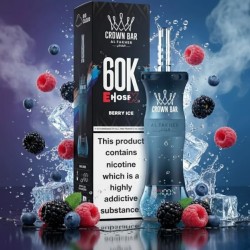 شيشة الفاخر اي هوس اكس الجاهزة 60000 بف توت ايس