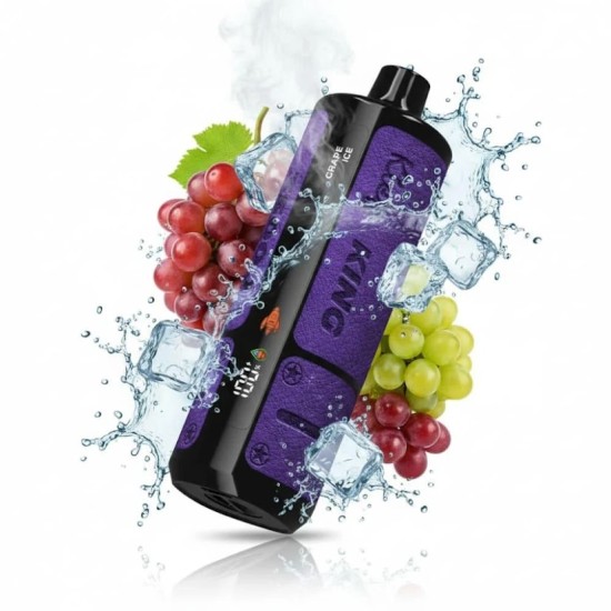 شيشة كيف كنج الجاهزة 50000 بف عنب ايس