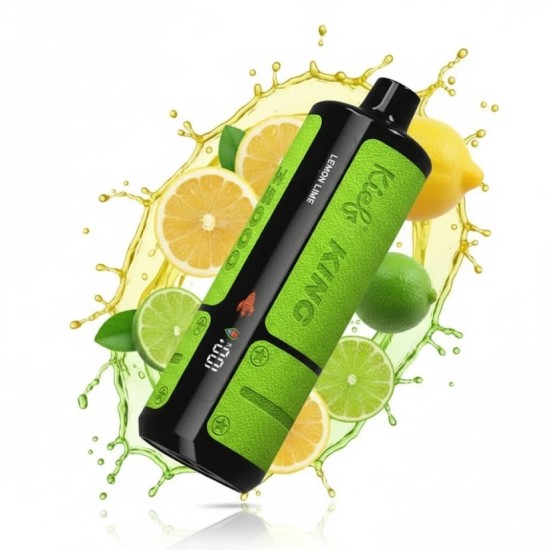 شيشة كيف كنج الجاهزة 50000 بف ليمون لايم