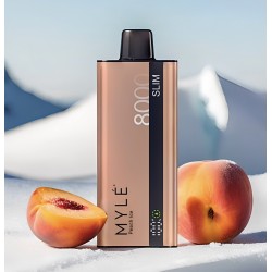 Myle Slim Disposable 8000 Puffs Ice Peach