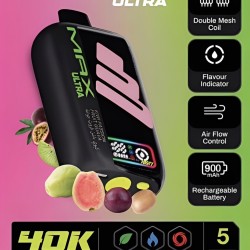 سحبة ناستي ماكس الترا 40000 بف كيوي باشن فروت جوافة 