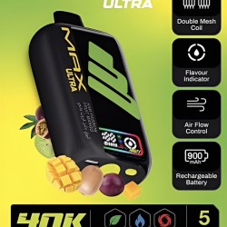 سحبة ناستي ماكس الترا 40000 بف كيوي باشن فروت مانجو