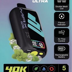 سحبة ناستي ماكس الترا 40000 بف نعناع مثلج