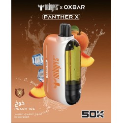 سحبة اوكس بار بانثر اكس الجاهزة 50000 بف خوخ ايس