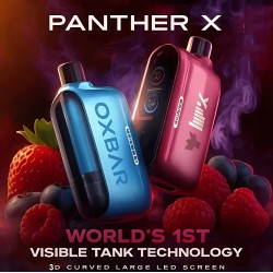 سحبة اوكس بار بانثر اكس الجاهزة 50000 بف بطيخ توت اسود