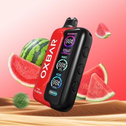 سحبة اوكس بار تري فيجين الجاهزة 40000 بف بطيخ