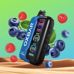 سحبة اوكس بار تري فيجين الجاهزة 40000 بف رازبيري