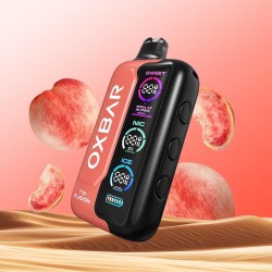 سحبة اوكس بار تري فيجين الجاهزة 40000 بف خوخ