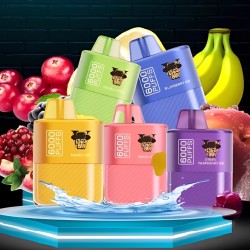 سحبة هوانا ايسكو بار الجاهزة 6000 بف عنب ايس