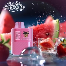 سحبة هوانا ايسكو بار الجاهزة 6000 بف فراولة بطيخ ايس