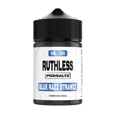 Ruthless Pod Salt Blue Razz Strawzz 60 ML