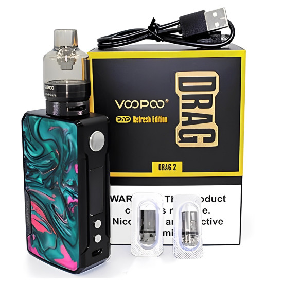 Voopoo Drag 2 Tank PNP Kit 177W Voopoo Drag 2 Tank PNP Kit 177W