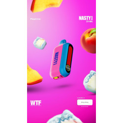 سحبة ناستي D14KI الجاهزه 14000 بف خوخ ايس